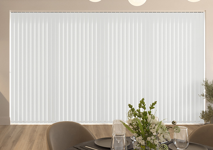 Orion (Blackout), Pure White - Vertical Blind - Image 6